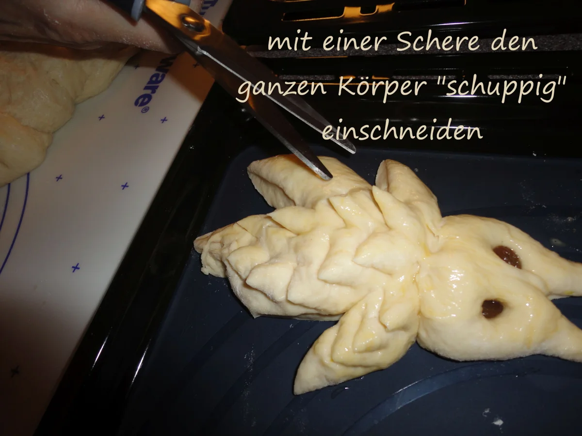 Krampus aus Hefeteig - Rezept - Bild Nr. 2921