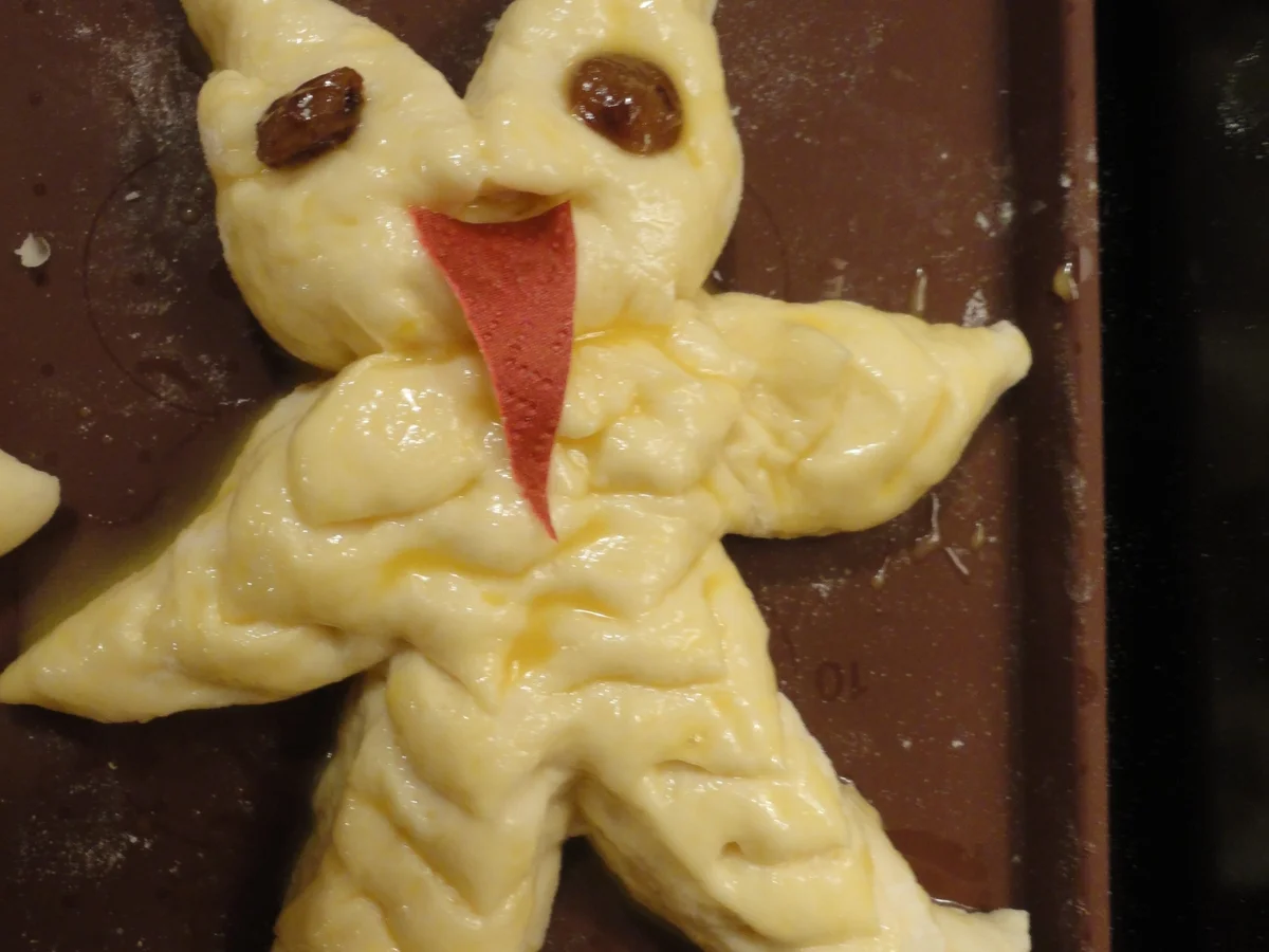 Krampus aus Hefeteig - Rezept - Bild Nr. 2923