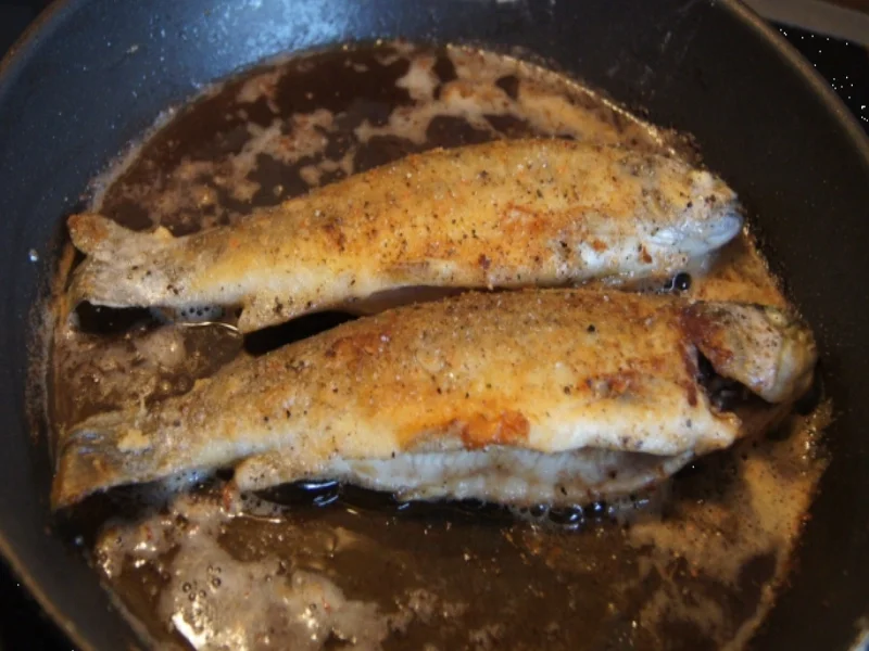 Bachforelle mit Süßkartoffelpüree und Paprika eingelegt nach Mutti Cz - Rezept - Bild Nr. 2916