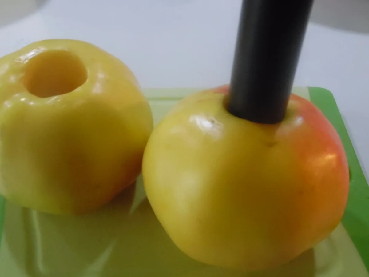 Rezept: Apfel im Schlafrock mit Vanillesoße Bild Nr. 2954 Apfel im Schlafrock mit Vanillesoße - Rezept - Bild Nr. 2954