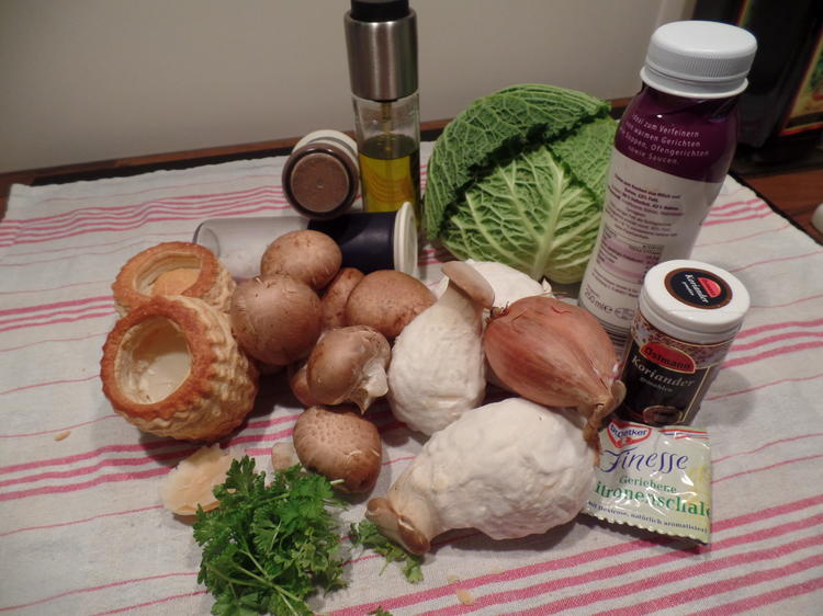 Pasteten mit Wirsing-Pilz-Rahm - Rezept - kochbar.de