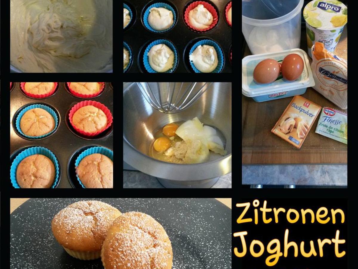 Zitronen Joghurt Muffins - Rezept mit Bild - kochbar.de