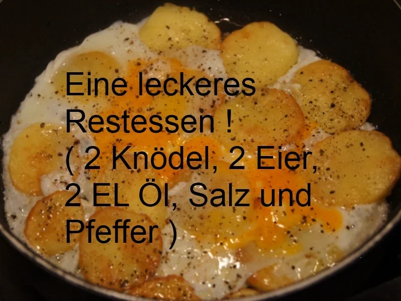 Entenschenkel mit halbseidenen Kartoffelknödeln und Rotkohl mit Wild-Preiselbeeren - Rezept - Bild Nr. 2977