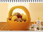 Exotisches  Obstkörbchen - zu jeder Jahreszeit - Rezept - Bild Nr. 2958