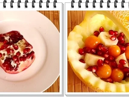 Exotisches  Obstkörbchen - zu jeder Jahreszeit - Rezept - Bild Nr. 2974