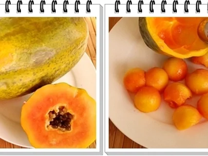 Exotisches  Obstkörbchen - zu jeder Jahreszeit - Rezept - Bild Nr. 2976