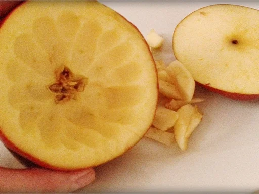 Gebackener  Apfel- gefüllt  mit Cranberry, Pflaumen und  Sultaninen - Rezept - Bild Nr. 2981