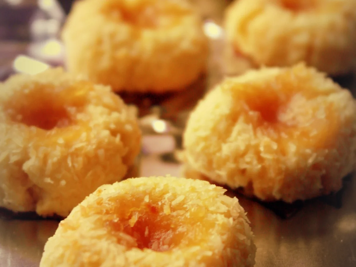 Weihnachtsplätzchen: Pina Colada; Kokos-Ananas-Plätzchen; Thermomix Rezept - Rezept - Bild Nr. 2976