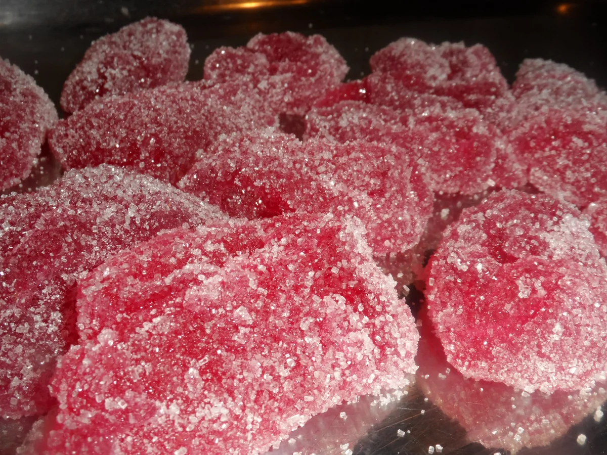 Rezept: BiNe` S HIMBEER JELLIES Bild Nr. 2992 BiNe` S HIMBEER JELLIES - Rezept - Bild Nr. 2992