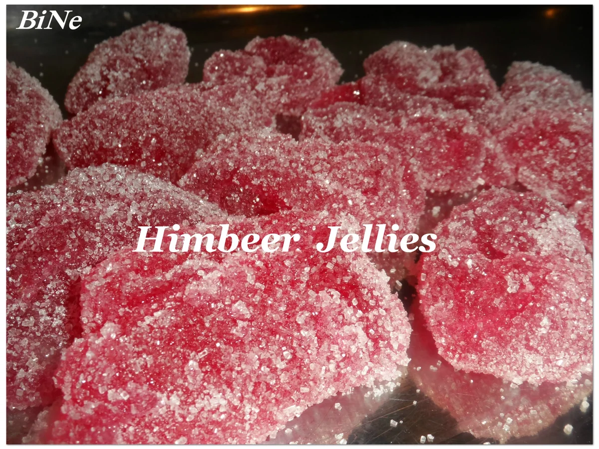 Rezept: BiNe` S HIMBEER JELLIES Bild Nr. 2992 BiNe` S HIMBEER JELLIES - Rezept - Bild Nr. 2992