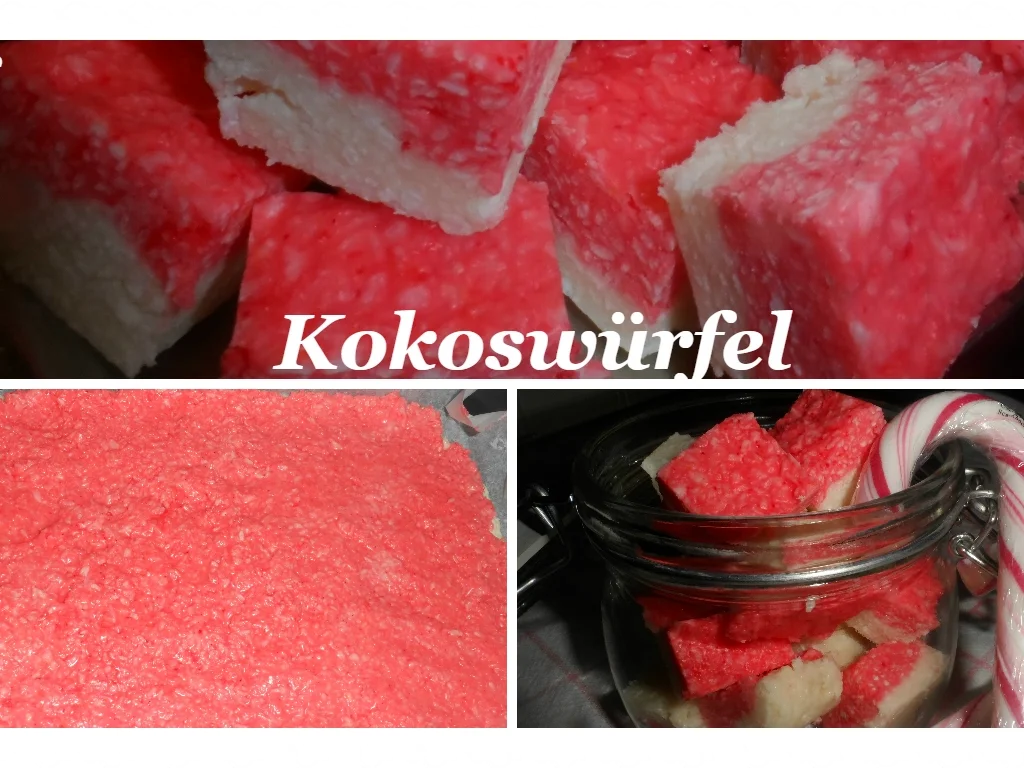 BiNe` S KOKOSWÜRFEL - Rezept - Bild Nr. 2992