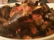 Muscheln in Tomatensoße - Rezept - Bild Nr. 2991