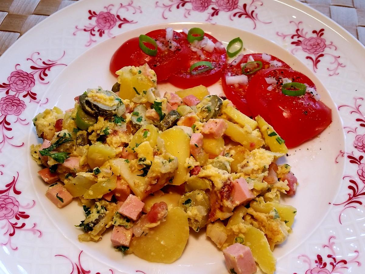 Kartoffeln, Eier, Speck ... - Rezept mit Bild - kochbar.de