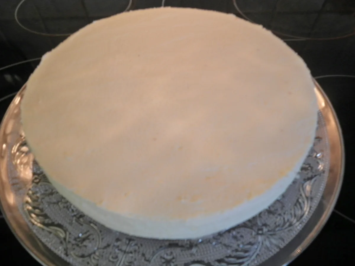 Kleine Quark - Sahne - Torte mit Gewürz - Orangen ... (Winter/Weihnachts - Torte) - Rezept - Bild Nr. 3031