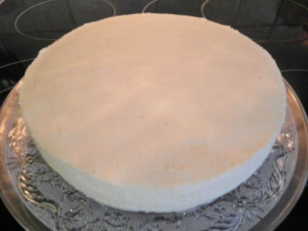 Kleine Quark - Sahne - Torte mit Gewürz - Orangen ... (Winter/Weihnachts - Torte) - Rezept - Bild Nr. 3032