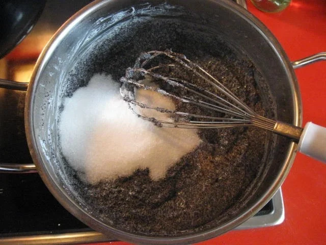 Mohnkuchen mit Schmand und Pudding - Rezept - Bild Nr. 3034