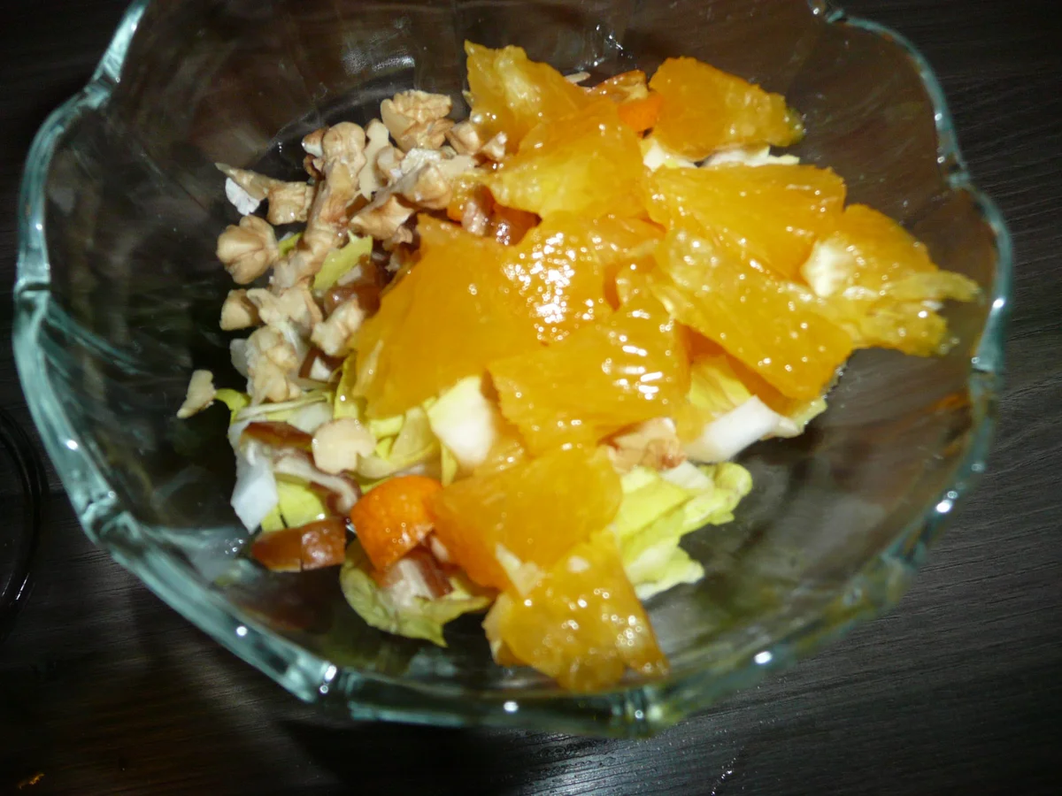 Weihnachtlicher Chicoreesalat - Rezept - Bild Nr. 3030