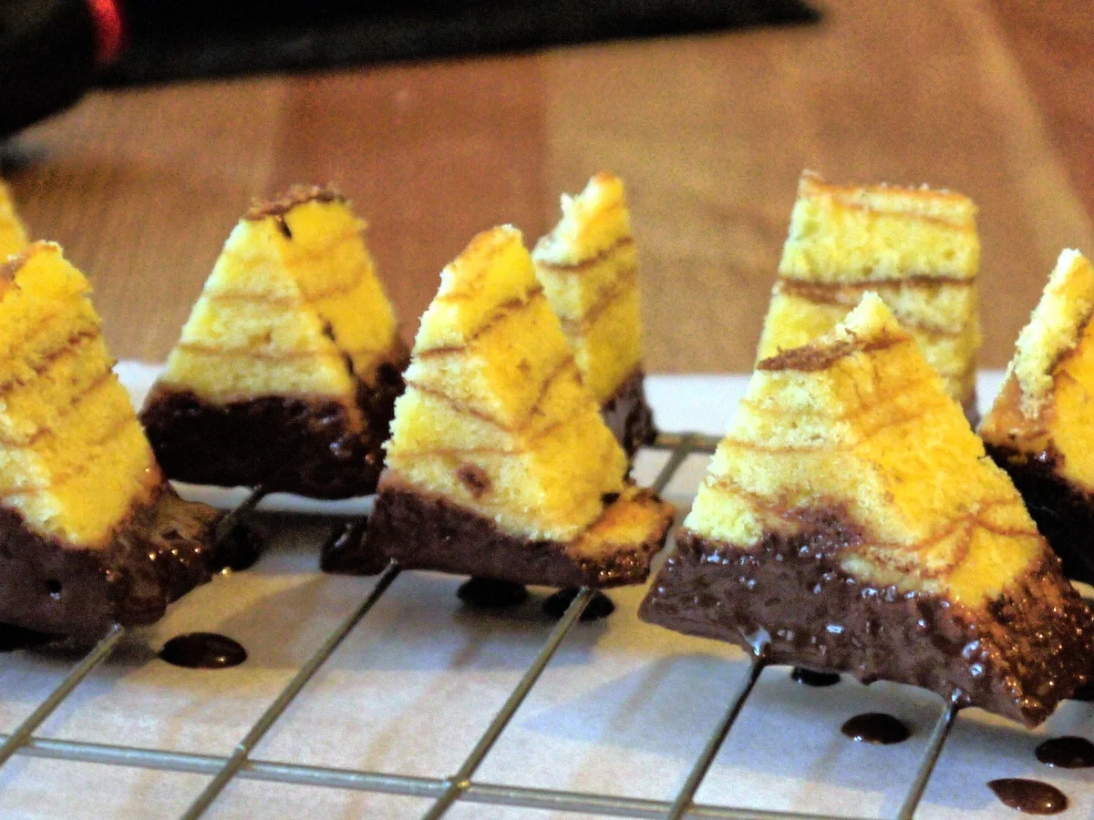 Rezept: Baumkuchenkonfekt Bild Nr. 3047 Baumkuchenkonfekt - Rezept - Bild Nr. 3047