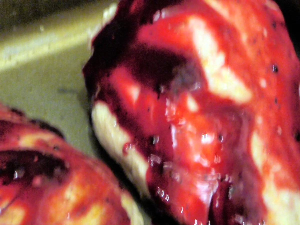 Hähnchenbrust in Kaffee-Johannisbeer-Sauce - Rezept - Bild Nr. 3061