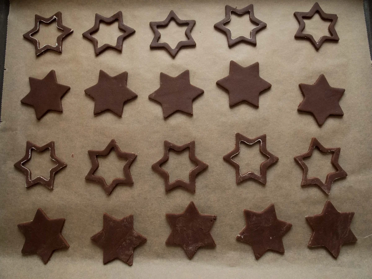 Rezept: Plätzchen: Schoko-Quitten-Sterne Bild Nr. 3064 Plätzchen: Schoko-Quitten-Sterne - Rezept - Bild Nr. 3064