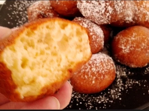 Quarkbällchen  mit  Rum  verfeinert, nach Art des Hauses - Rezept - Bild Nr. 3091