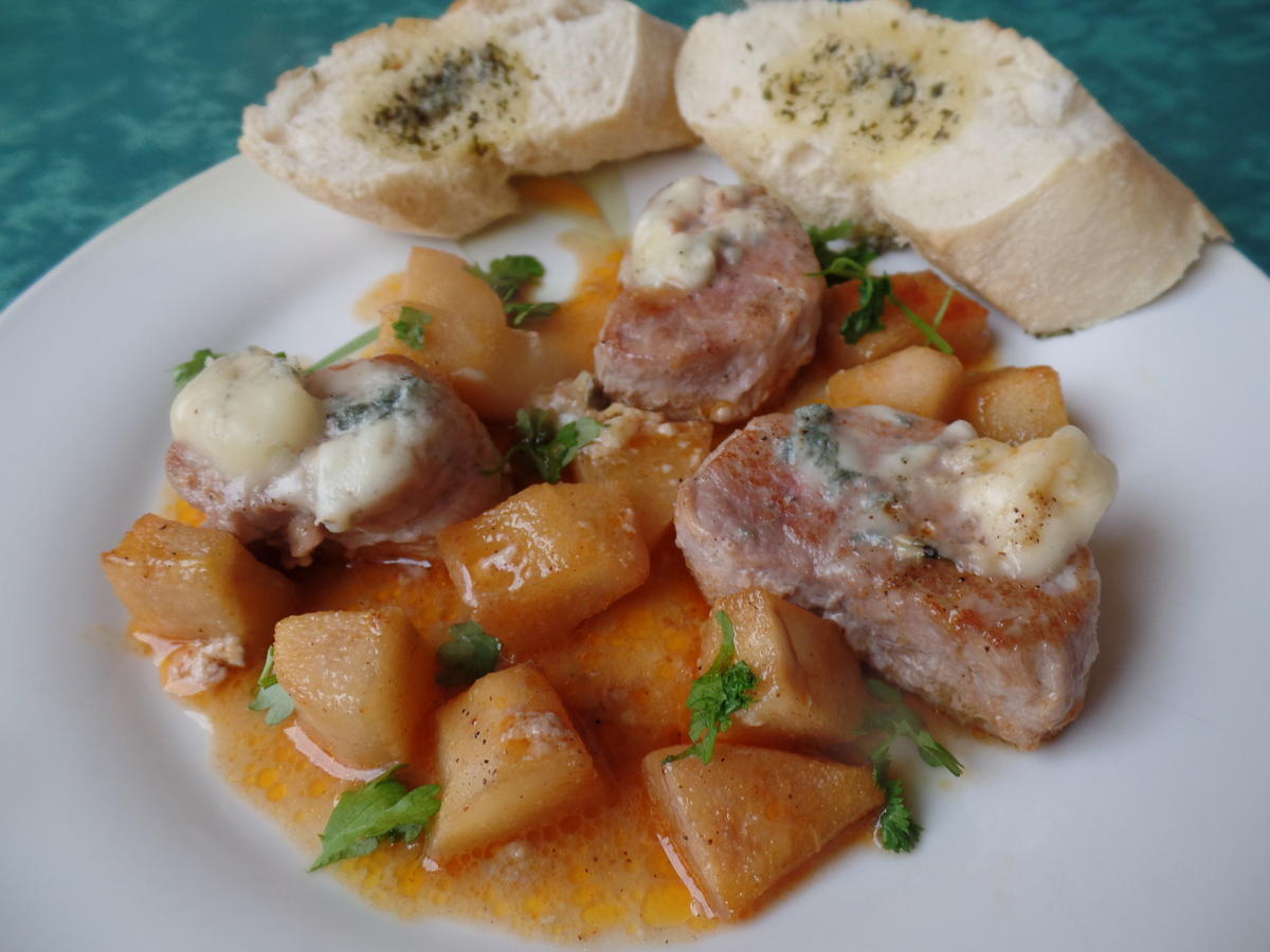 Überbackenes Schweinefilet - einfach - von Sheeva1960