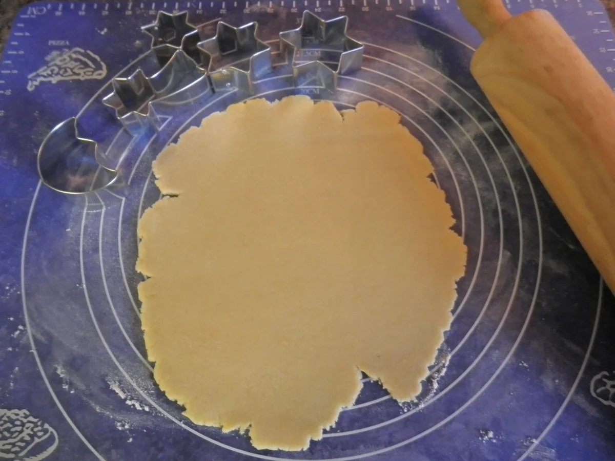 Rezept: Weihnachtshimmel ;-) ... einfacher Keksteig Bild Nr. 3137 Weihnachtshimmel ;-) ... einfacher Keksteig - Rezept - Bild Nr. 3137