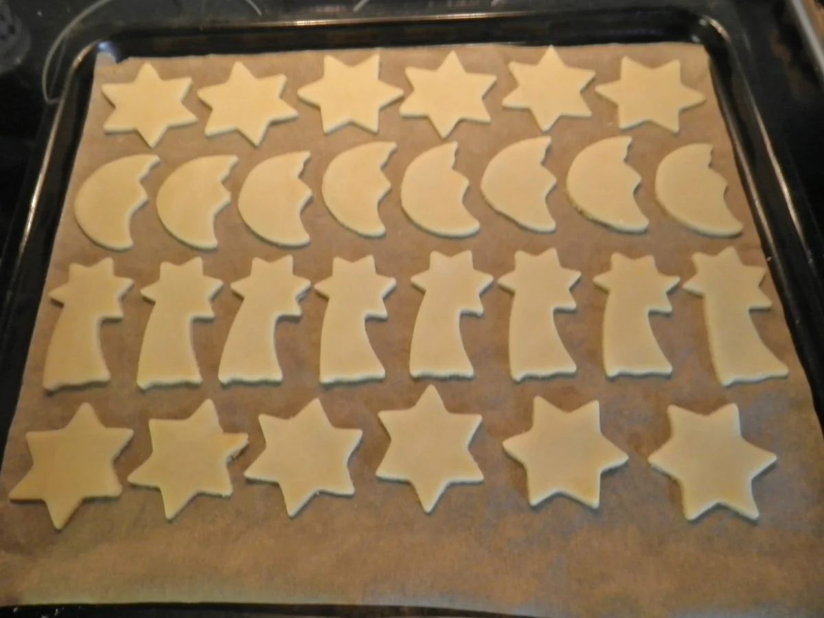 Rezept: Weihnachtshimmel ;-) ... einfacher Keksteig Bild Nr. 3138 Weihnachtshimmel ;-) ... einfacher Keksteig - Rezept - Bild Nr. 3138