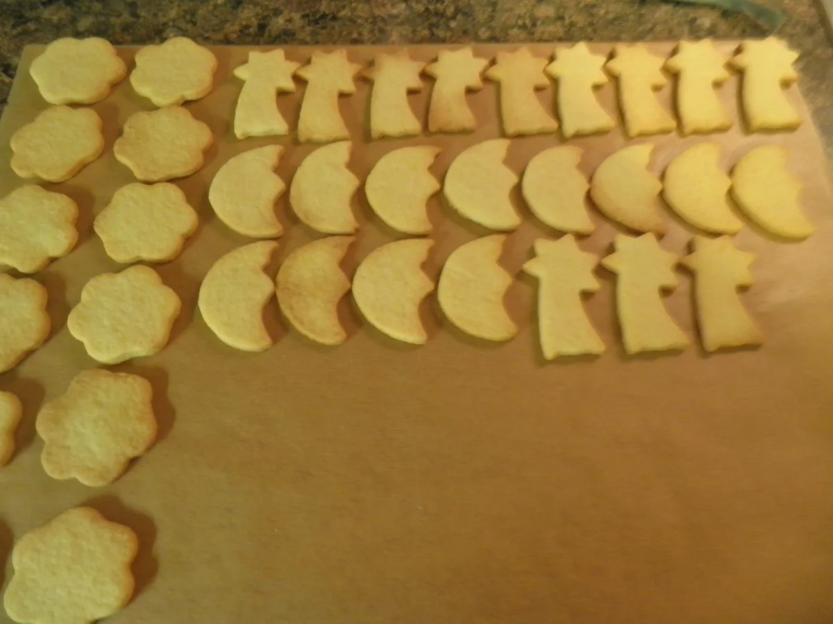 Rezept: Weihnachtshimmel ;-) ... einfacher Keksteig Bild Nr. 3140 Weihnachtshimmel ;-) ... einfacher Keksteig - Rezept - Bild Nr. 3140