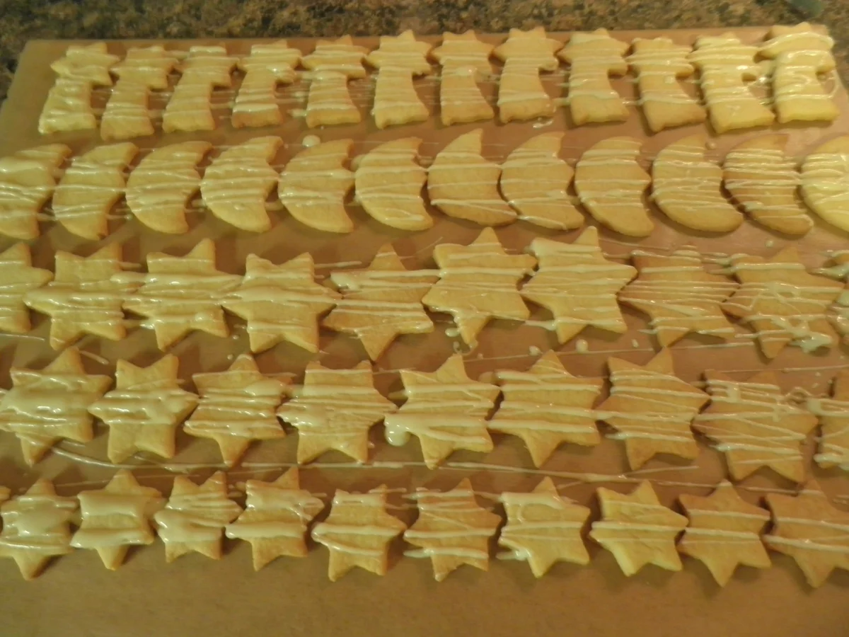 Rezept: Weihnachtshimmel ;-) ... einfacher Keksteig Bild Nr. 3146 Weihnachtshimmel ;-) ... einfacher Keksteig - Rezept - Bild Nr. 3146