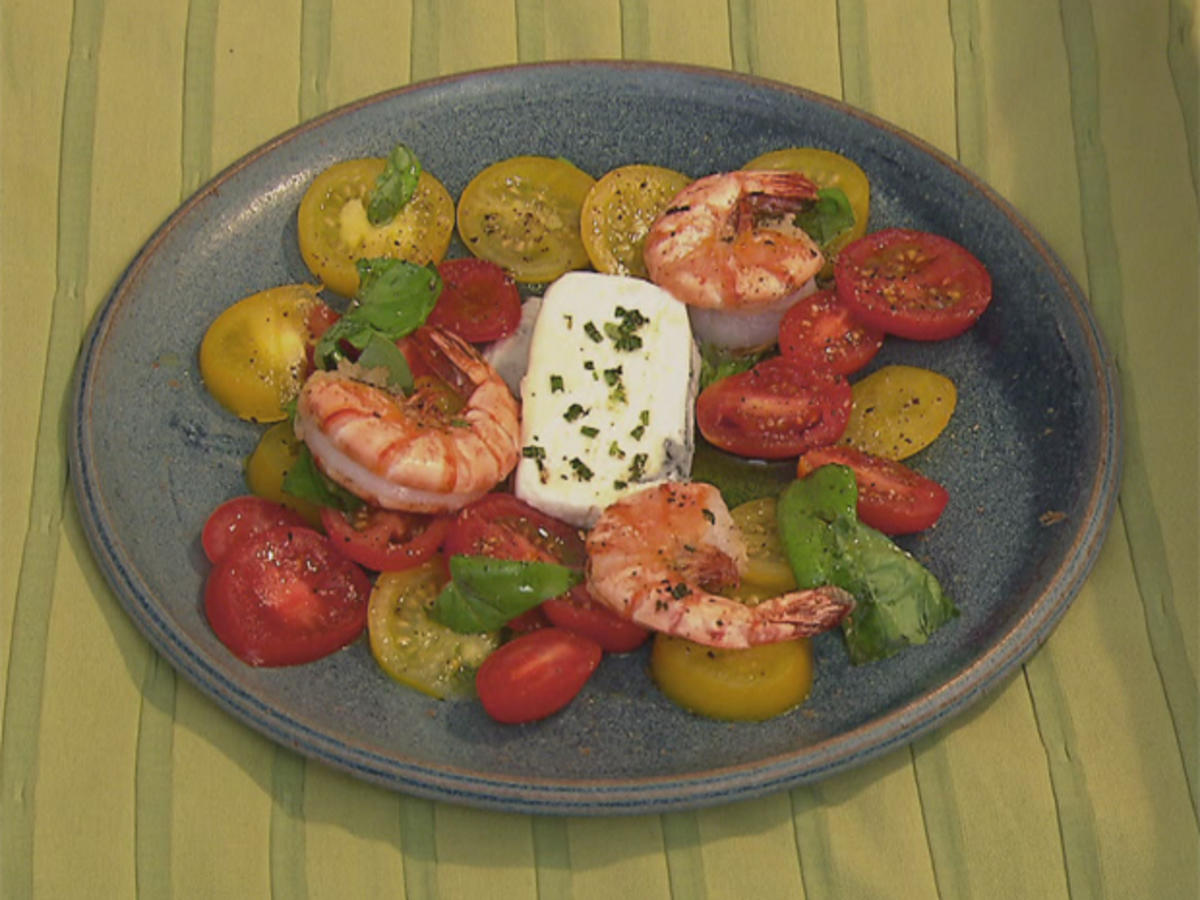 Bilder für Tomatensalat mit Garnelen (Michael) - Rezept