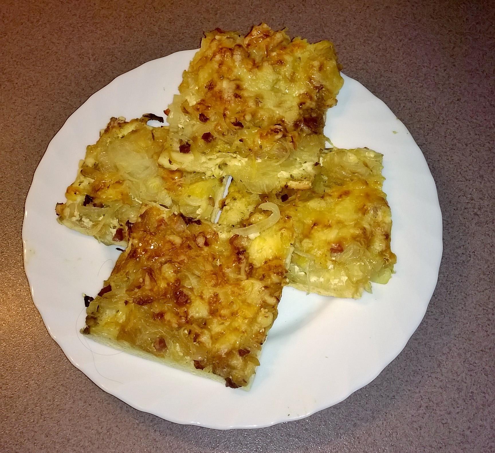 Zwiebelkuchen mit Zwiebeln frisch und Schinkenwürfel Rezept Von
Einsendungen gozillasMom