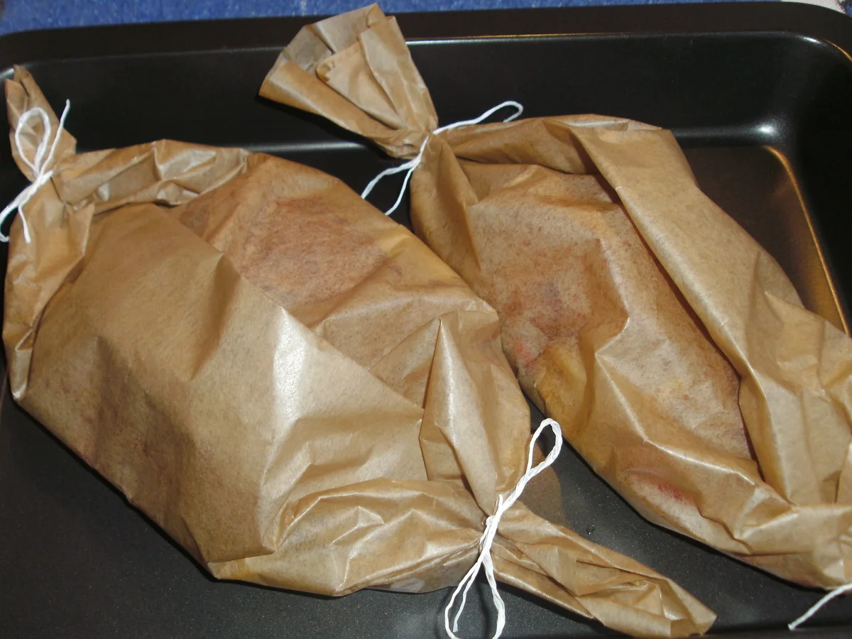 Hähnchen aus dem Päckchen - Rezept - Bild Nr. 3137