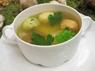 Festtagssuppe mit Klößchen-Variation und Weihnachtseinlage - Rezept - Bild Nr. 3136