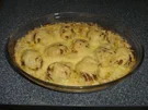 Hackbällchen mit Lauchgemüse und Käse überbacken - Rezept - Bild Nr. 3135