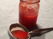 Kaltgerührte Erdbeerkonfitüre - Rezept