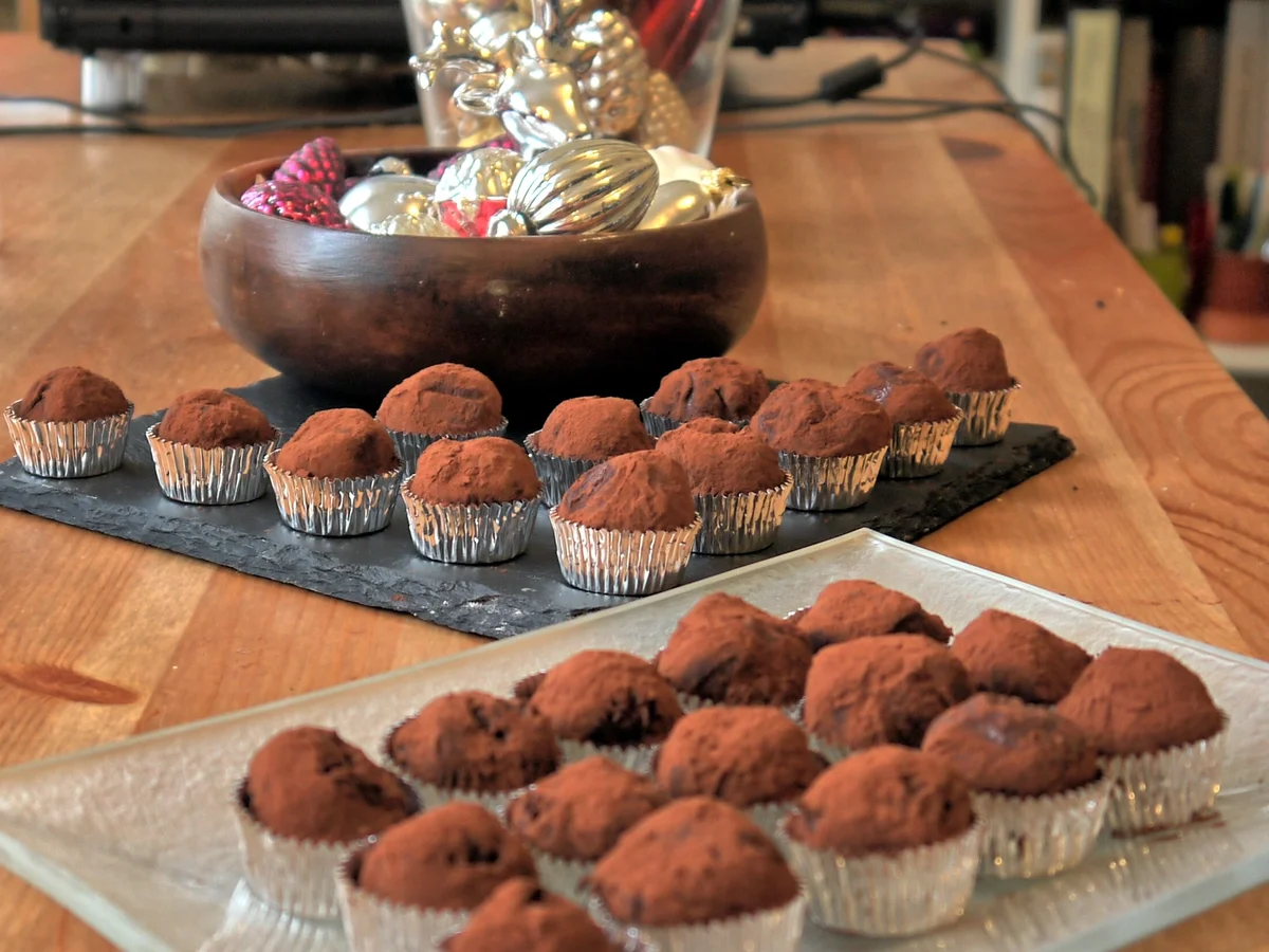 Whisky-Tonkabohnen-Trüffel - Rezept - Bild Nr. 3175