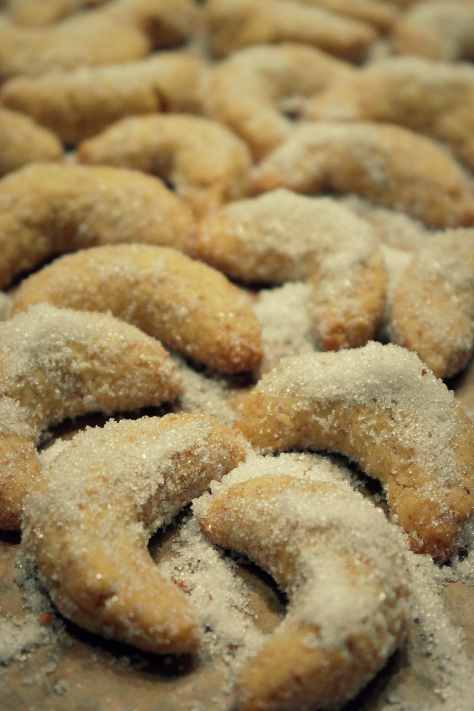 Bilder für Weihnachtsplätzchen: Mürbe Vanillekipferl - Rezept