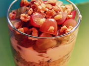 Trauben-Bulgur-Joghurt-Süßspeise oder Dessert im Glas - Rezept - Bild Nr. 3174