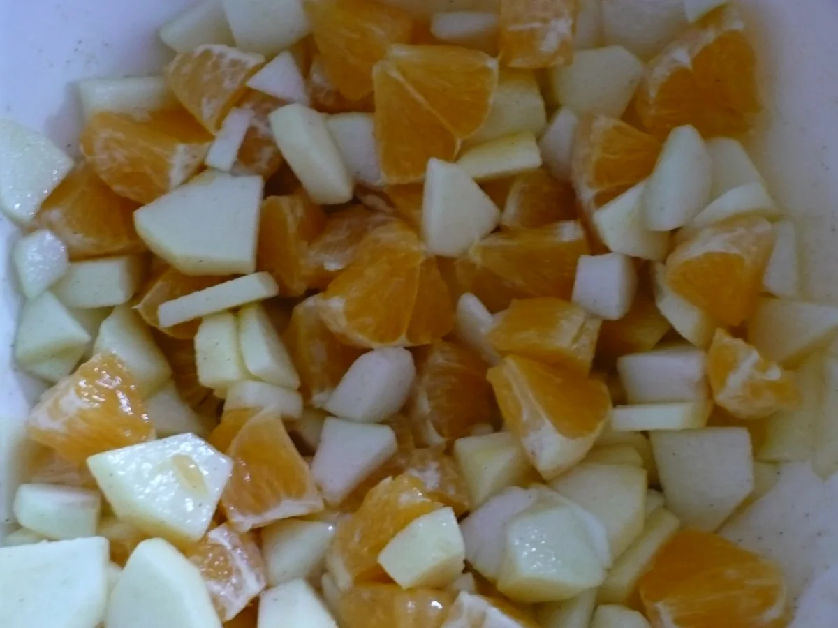 Rezept: Rote - Bete - Salat mit Schafskäse Bild Nr. 3209 Rote - Bete - Salat mit Schafskäse - Rezept - Bild Nr. 3209