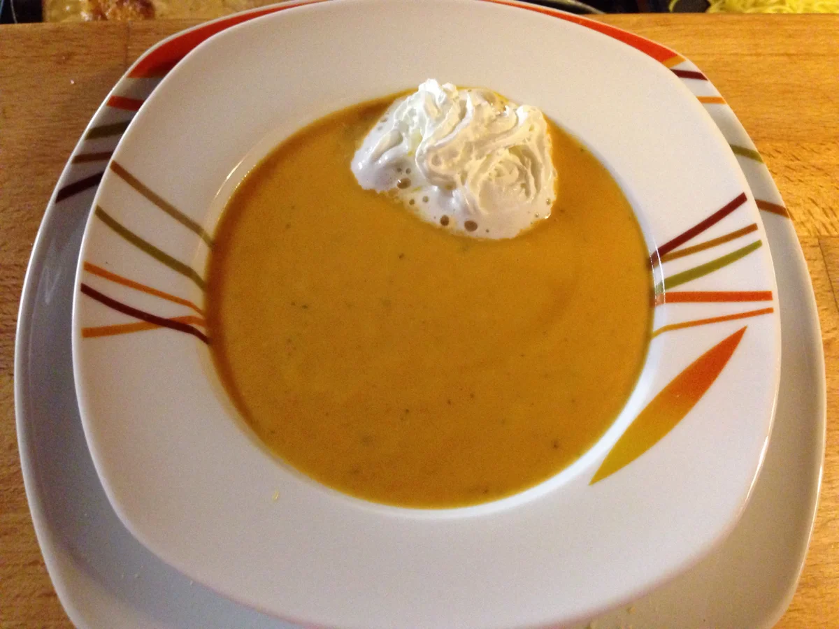 Rezept: Kürbiscremesuppe 2.0 Bild Nr. 3231 Kürbiscremesuppe 2.0 - Rezept - Bild Nr. 3231