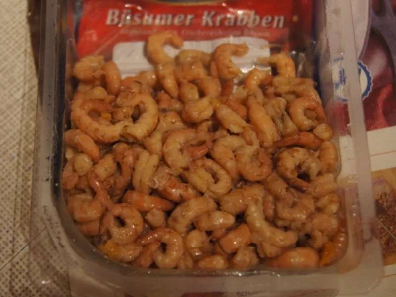 Curry-Rührei mit Nordseekrabben - Rezept - Bild Nr. 3233