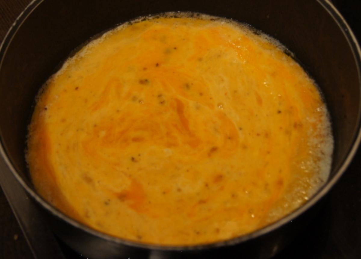 Curry-Rührei mit Nordseekrabben - Rezept - Bild Nr. 3234