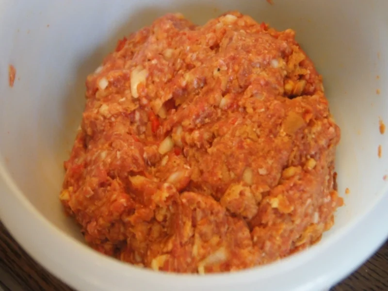 Rezept: Buletten mit Süßkartoffelstampf und Rosenkohl Bild Nr. 3232 Buletten mit Süßkartoffelstampf und Rosenkohl - Rezept - Bild Nr. 3232