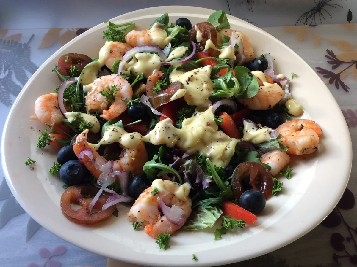 Fruchtiger Garnelensalat - Rezept - Bild Nr. 3232