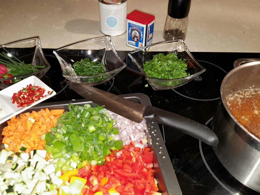 Kartoffel Porree Gemüsesuppe gaaaaaaanz lecker - einfach - von Paphos