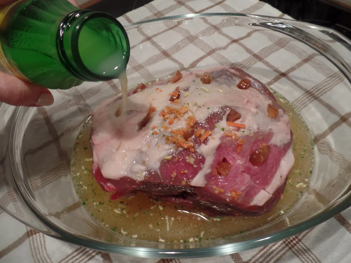 Rezept: Geschmorte Lammkeule Bild Nr. 3247 Geschmorte Lammkeule - Rezept - Bild Nr. 3247