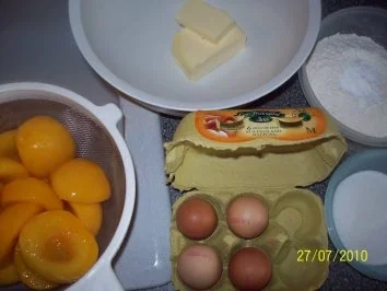 Kikis Pfirsichschnitten vom Blech - Rezept - Bild Nr. 3