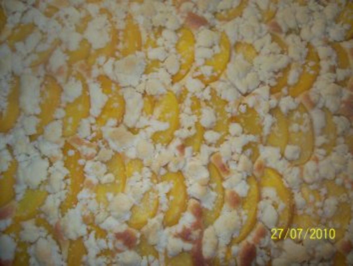 Kikis Pfirsichschnitten vom Blech - Rezept - Bild Nr. 7