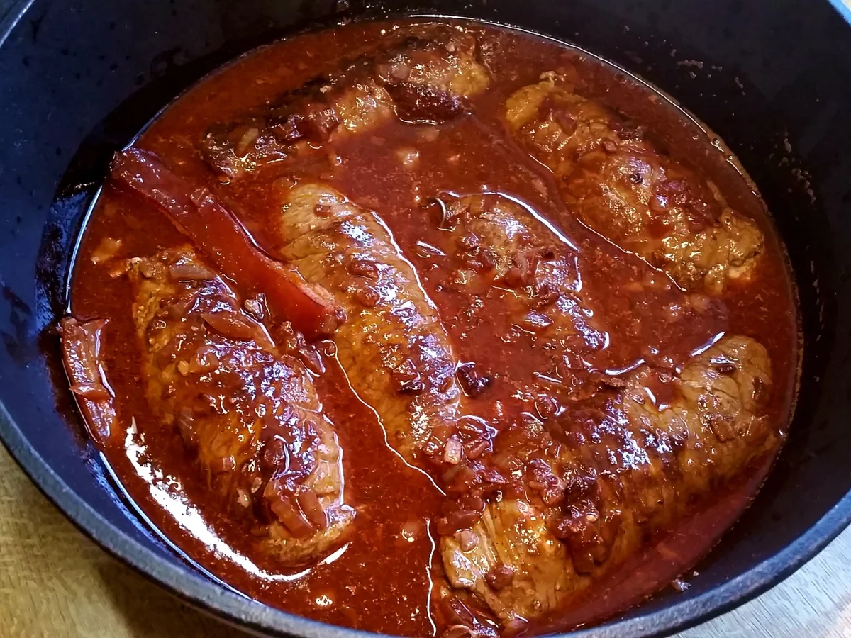 Rindsrouladen zum Weihnachtsfest - Rezept - Bild Nr. 3279